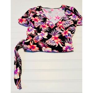 Pink Victoria Secret Wrap Crop Top